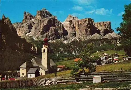 AK / Ansichtskarte  Dolomiti__Dolomiten_IT Colfosco Gruppo Sella Chiesa