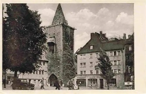 AK / Ansichtskarte 73966371 Jena__Thueringen Johannisplatz mit Tor