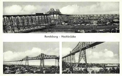 AK / Ansichtskarte  Rendsburg Hochbruecke