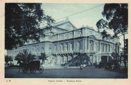 AK / Ansichtskarte  Buenos_Aires_Argentina Teatro Colón