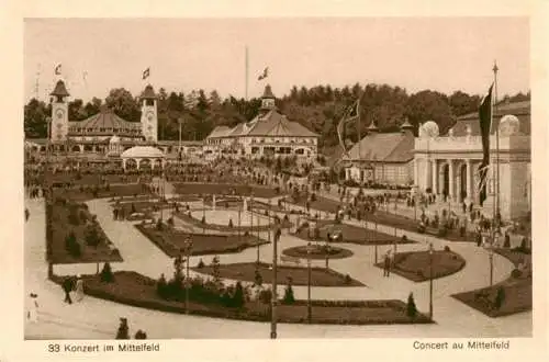 AK / Ansichtskarte  Landes-Ausstellung_Landesausstellung_Bern_1914 33 Konzert im Mittelfeld 