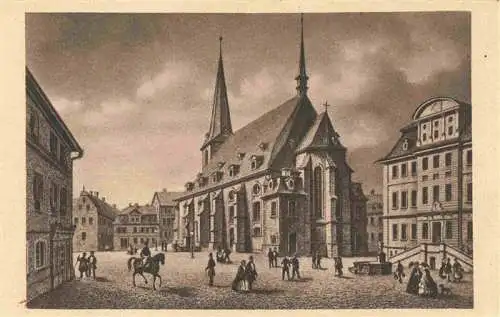 AK / Ansichtskarte  WEIMAR__Thueringen Haupt Pfarr und Stadtkirche