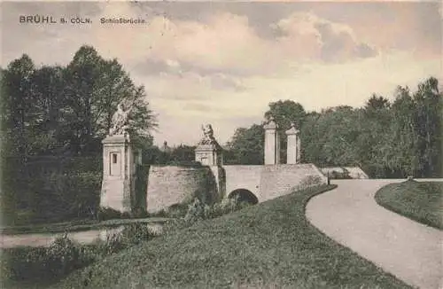 AK / Ansichtskarte  BRueHL__Rheinland Schlossbruecke