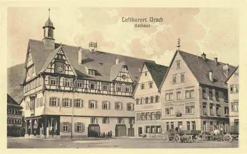 AK / Ansichtskarte  Urach_Schwarzwald Rathaus