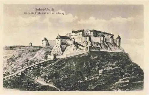 AK / Ansichtskarte  Urach_Schwarzwald Festung Hohen Urach