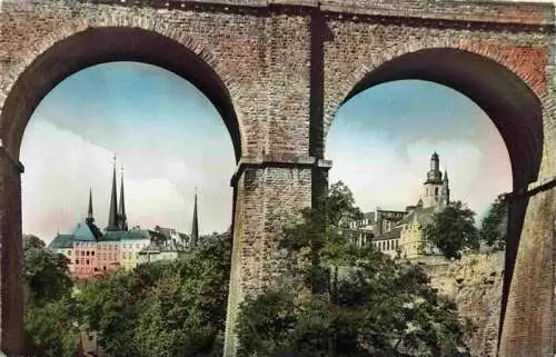 AK / Ansichtskarte  LUXEMBOURG__Luxemburg La Cathedrale et l'Eglise St Michel