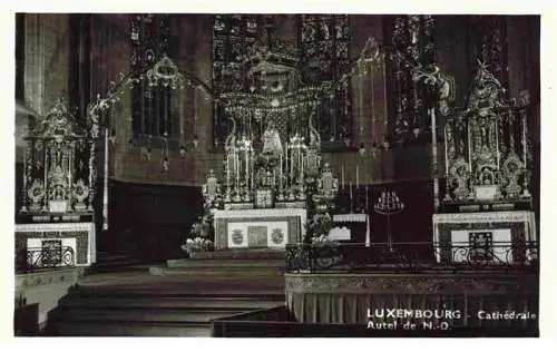 AK / Ansichtskarte 73966567 LUXEMBOURG__Luxemburg Autel de Notre Dame