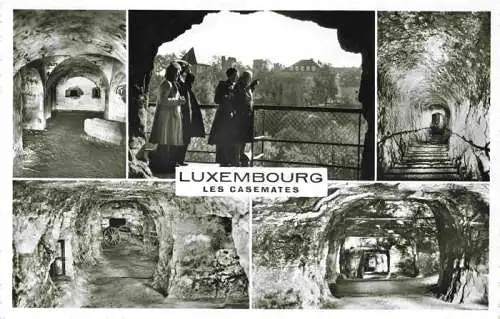 AK / Ansichtskarte  LUXEMBOURG__Luxemburg Les Casemates Vue partielle