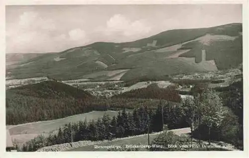 AK / Ansichtskarte 73966610 Brueckenberg_Krummhuebel_Riesengebirge_PL Panorama Blick vom Hotel Deutscher Kaiser