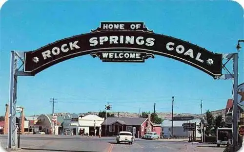 AK / Ansichtskarte 73966634 Rock_Springs_Wyoming_USA The Arch