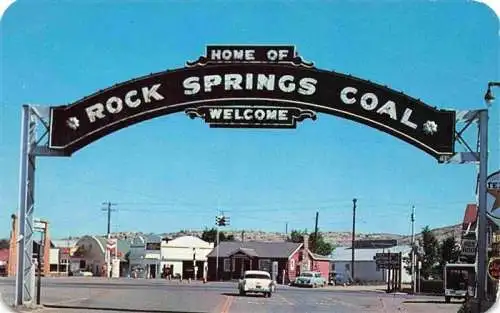 AK / Ansichtskarte  Rock_Springs_Wyoming_USA The Arch