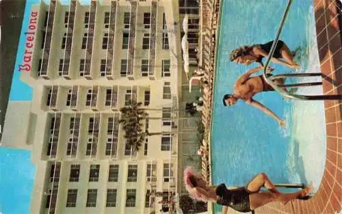 AK / Ansichtskarte  Miami_Florida The Barcelona Hotel Swimming Pool