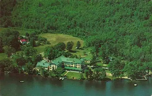 AK / Ansichtskarte 73966646 Lake_Dunmore_Vermont_USA Lake Dunmore Hotel aerial view