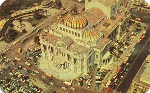 AK / Ansichtskarte  Mexico__City_D.F._Mexico Vista aérea del Palacio de Bellas Artes