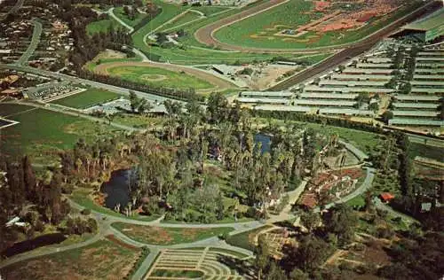 AK / Ansichtskarte 73966681 Arcadia_California_USA Los Angeles State and County Arboretum aerial view