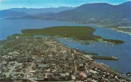 AK / Ansichtskarte  VANCOUVER_BC_Canada West end and Park looking west to Point Atkinson aerial view