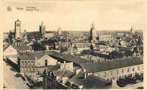 AK / Ansichtskarte  Ypres_Ypern_Ieper_Belgie Panorama