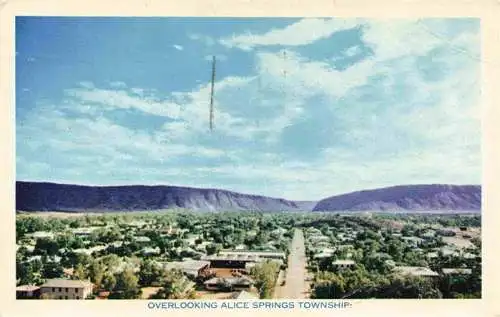 AK / Ansichtskarte  Alice_Springs_Australia Overlooking Alice Springs Township