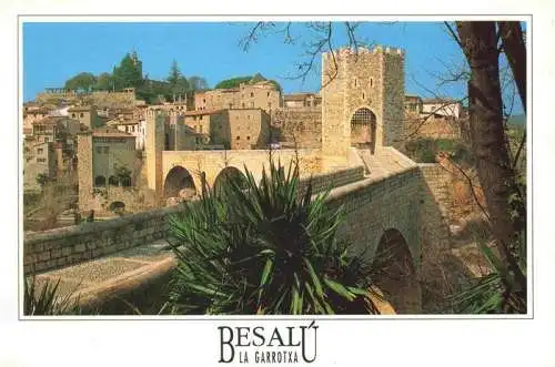 AK / Ansichtskarte  Besalu_Girona_Cataluna_ES Puente Románico