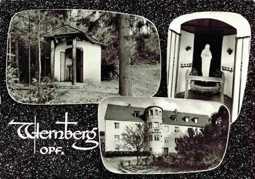 AK / Ansichtskarte  Wernberg-Koeblitz_Bayern Waldkapelle Heiligenfigur Ave Maria