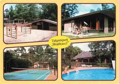 AK / Ansichtskarte  Beekbergen_NL Vakantiepark Heideheuvel Tennisplatz Pool