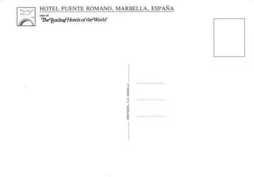 AK / Ansichtskarte 73966825 Marbella_Andalucia_ES Hotel Puente Romano Pool