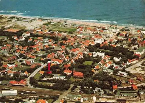 AK / Ansichtskarte  WANGEROOGE_Wangeroog_Nordseebad Blick vom Bahnhof zum Strand