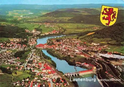 AK / Ansichtskarte 73966965 Laufenburg_Baden_BW Panorama Hochrhein Schwarzwald