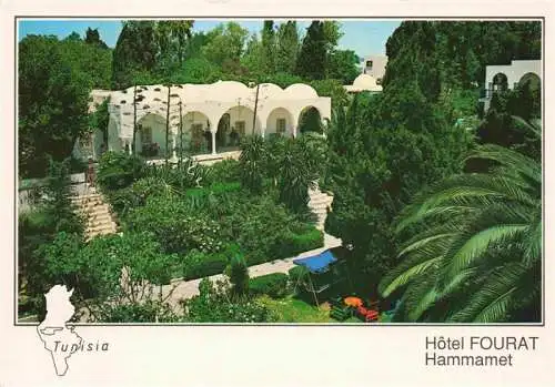 AK / Ansichtskarte 73967036 Hammamet_Tunesie Hotel Fourati Les jardins luxuriants