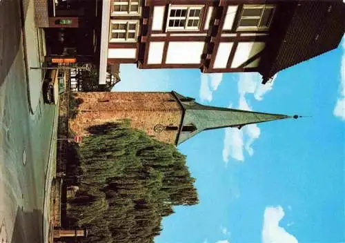 AK / Ansichtskarte  Melsungen_Fulda Blick zur Stadtkirche