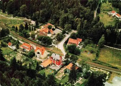 AK / Ansichtskarte 73967087 Lautenthal_Harz Pension Irmtraud Fliegeraufnahme