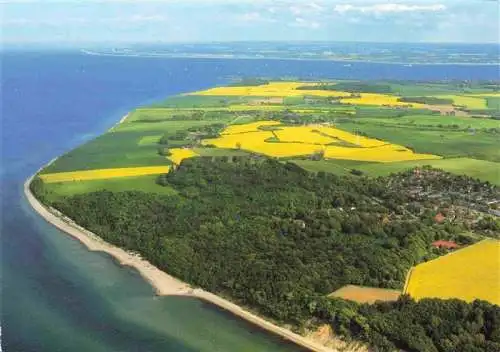 AK / Ansichtskarte  Daenisch-Nienhof_Kiel_Schleswig-Holstein Schwedeneck Fliegeraufnahme