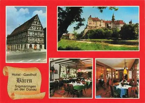 AK / Ansichtskarte  Sigmaringen Hotel Gasthof Baeren Schloss Gastraeume