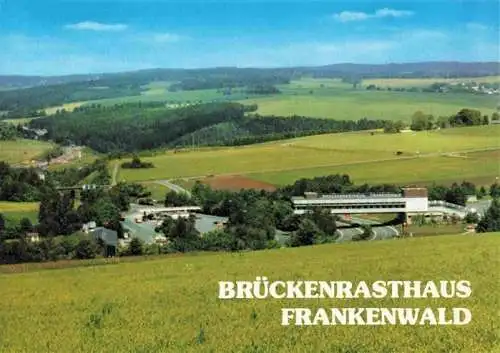 AK / Ansichtskarte  Rudolphstein Brueckenrasthaus Frankenwald Panorama