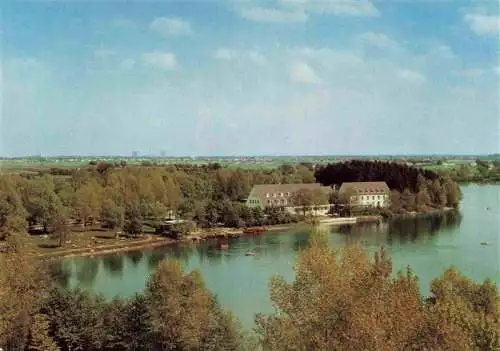 AK / Ansichtskarte  Muenchen Autobahn Rasthaus am Langwieder See