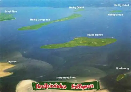 AK / Ansichtskarte  Hallig_Hooge Inseln im nordfriesischen Halligmeer