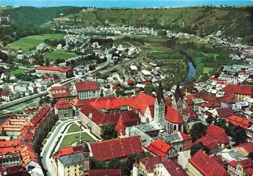 AK / Ansichtskarte  Eichstaett_Oberbayern Residenzplatz und Dom Bischofsstadt im Naturpark Altmuehltal