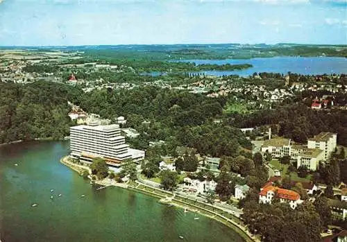 AK / Ansichtskarte 73967267 Malente-Gremsmuehlen Fliegeraufnahme mit Hotel Intermar und Diekseepromenade