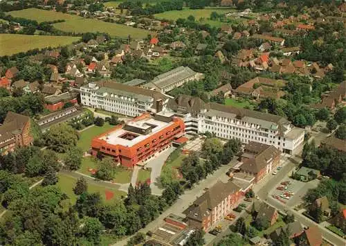 AK / Ansichtskarte  Heide_Holstein Kreiskrankenhaus Fliegeraufnahme