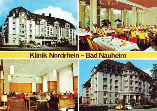 AK / Ansichtskarte 73967324 BAD_NAUHEIM Klinik Nordrhein Speisesaal Aussenansicht