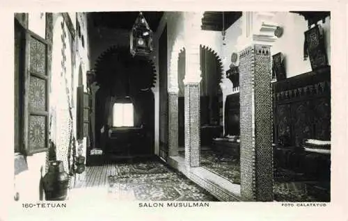 AK / Ansichtskarte 73967364 Tetuan_Tetouan_Maroc Salon Musulman