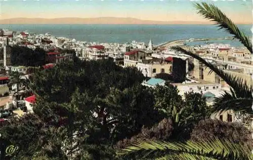 AK / Ansichtskarte  Tanger_Tangier_Tangiers_Maroc Vue générale sur le détroit prise de la Villa de France