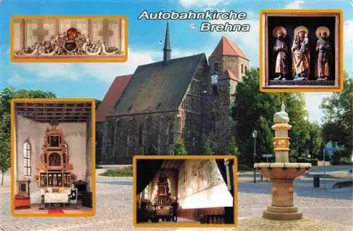 AK / Ansichtskarte 73967405 Brehna Autobahnkirche