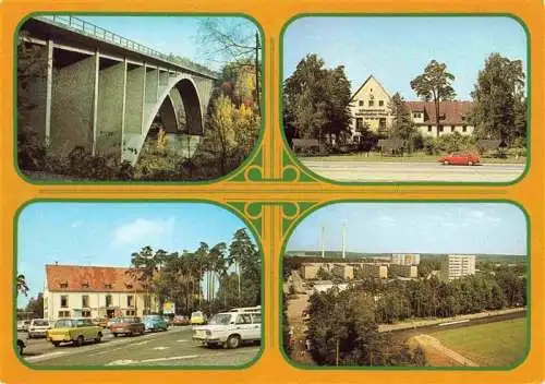 AK / Ansichtskarte  Hermsdorf_Stadtroda_Thueringen Hermsdorfer Kreuz Teufelstalbruecke MITROBA-Autobahnhotel