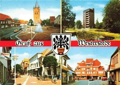 AK / Ansichtskarte 73967425 Westerstede Motive im Stadtzentrum Hochhaus