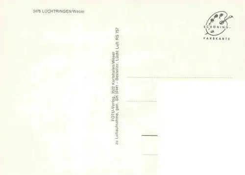 AK / Ansichtskarte  Luechtringen_Hoexter Panorama Blick ueber die Weser