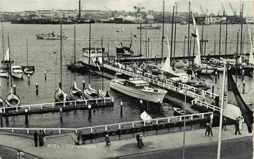 AK / Ansichtskarte  Kiel Olympiahafen