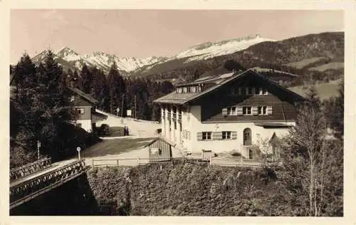 AK / Ansichtskarte  Kleinwalsertal_Vorarlberg_AT Walserschanz oesterr Grenzgasthof