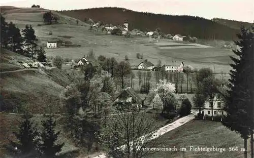 AK / Ansichtskarte  Warmensteinach Panorama