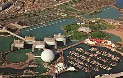 AK / Ansichtskarte 73967544 Toronto_Canada Ontario Place and the Canadian National Exhibition Grouns Aerial view